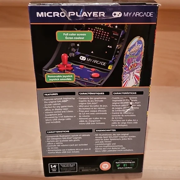 Mini Arcade Galaga - Picture 3 of 6